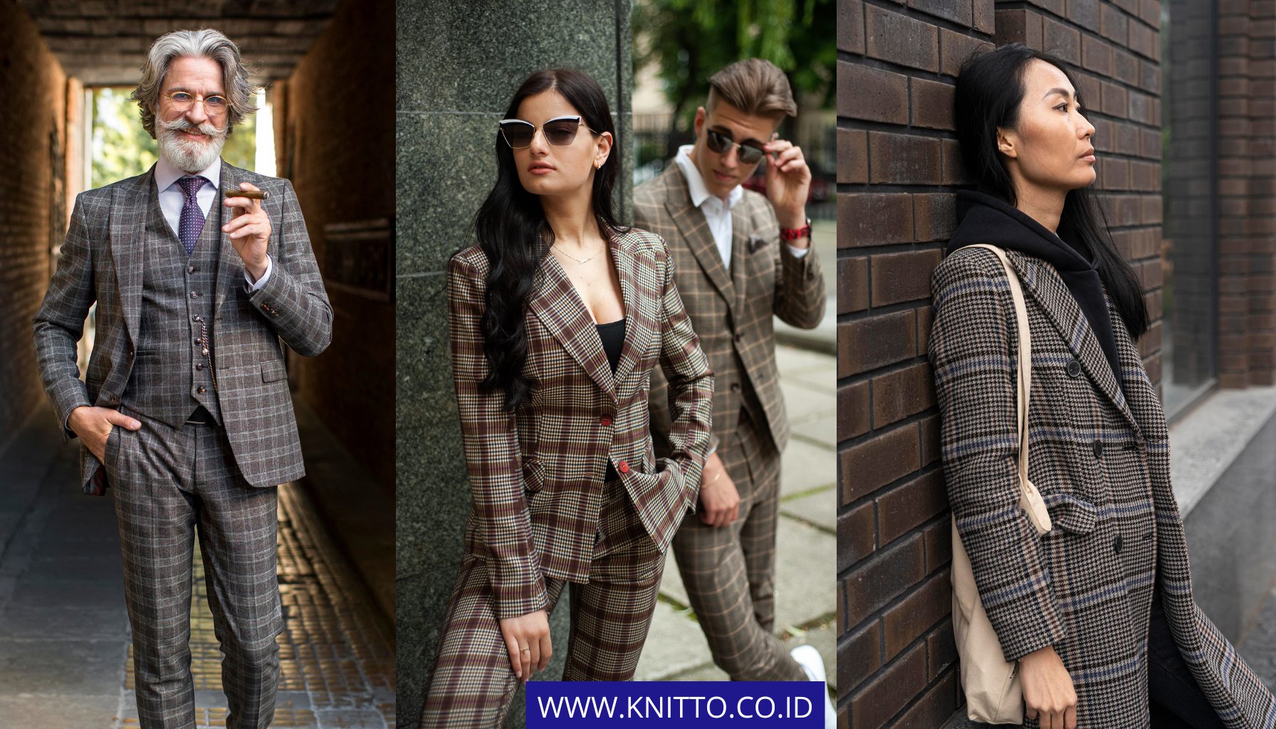 Penggunaan Bahan Tweed Sebagai Setelan, Mantel, dan Blazer