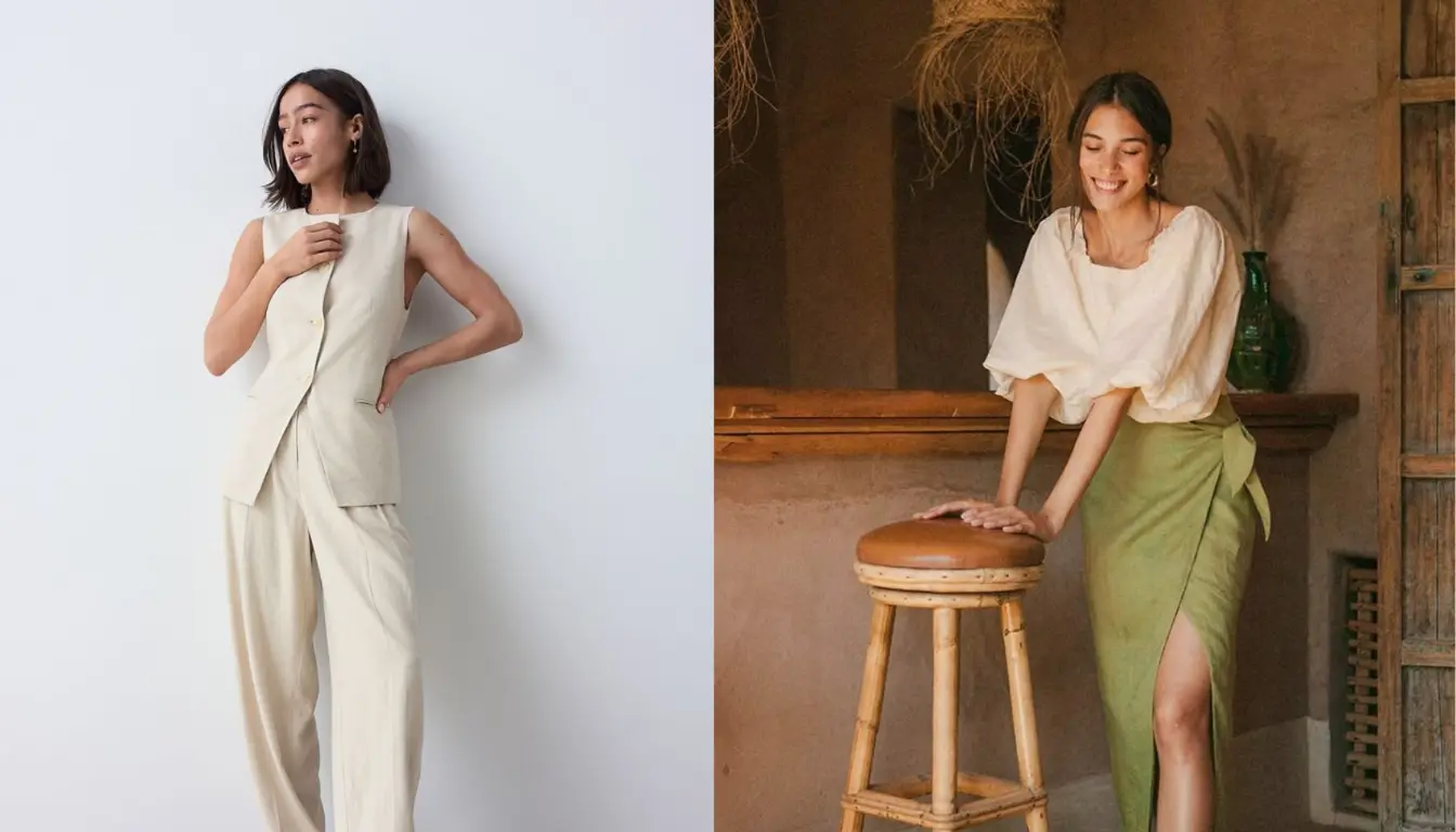 Pilihan Bahan Linen Polyester Pilihan Bahan Linen Polyester