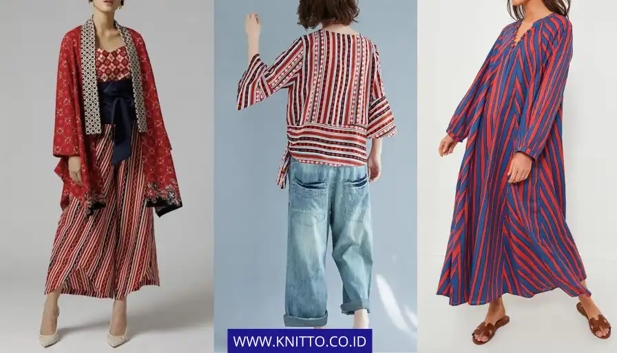 Pilihan Kombinasi Warna dari Motif Baju Lurik yang Populer |  Sumber Gambar: Pinterest