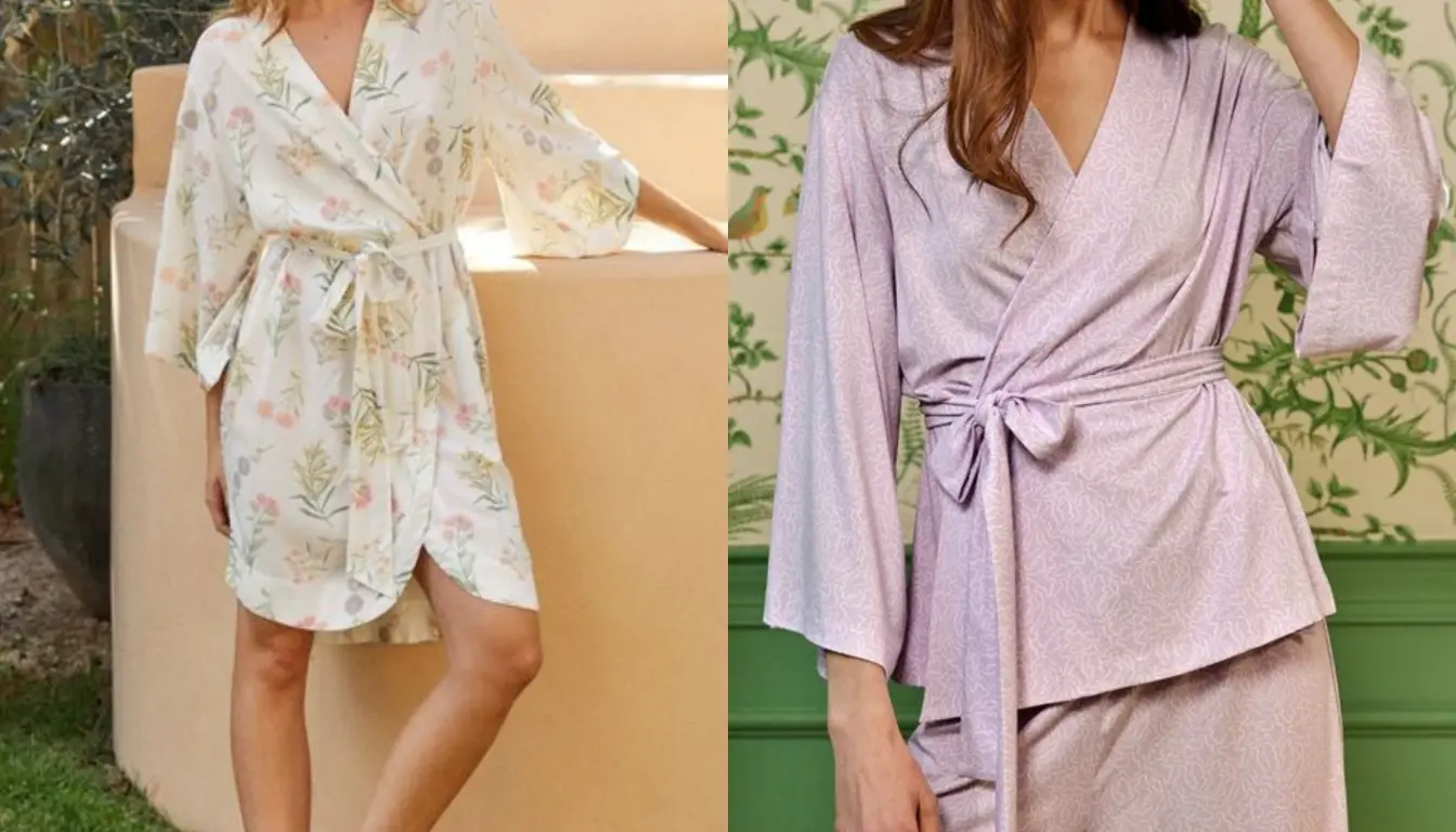 Baju Tidur Wanita Kimono