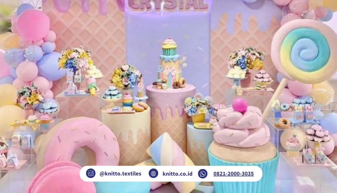 Ide Dekorasi Ulang Tahun Bertema Candy Land