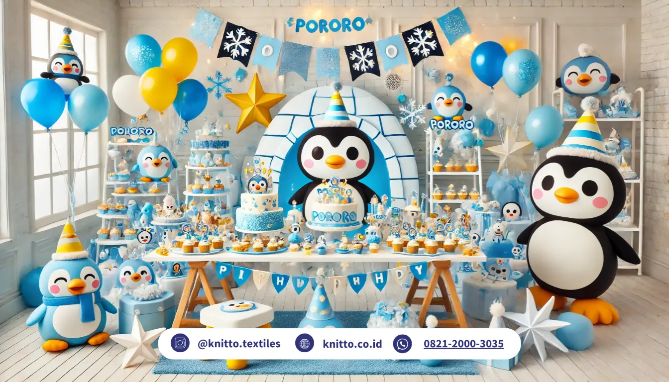 Ide Dekorasi Ulang Tahun Bertema Pororo