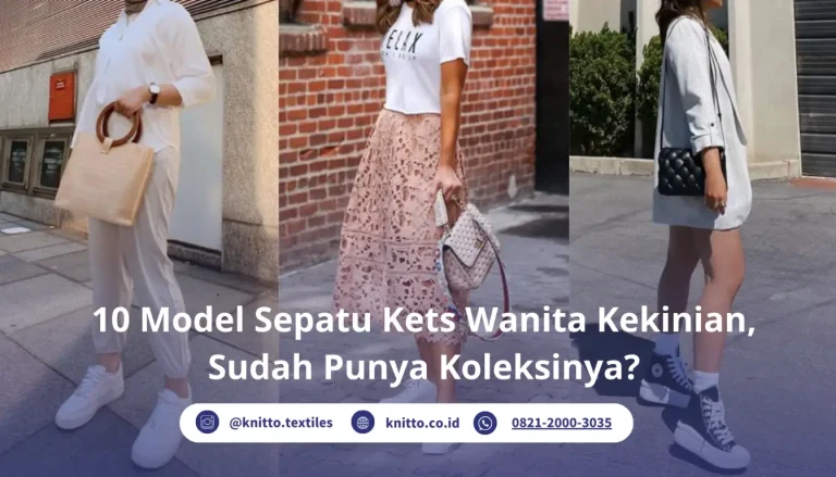 Ilustrasi Model Sepatu Kets Wanita Kekinian