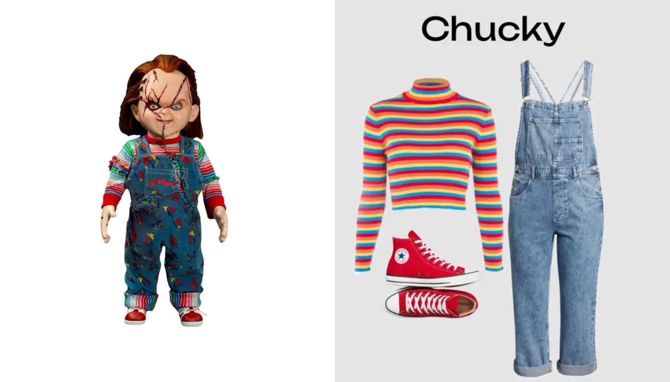 Inspirasi Kostum Halloween Wanita Chucky