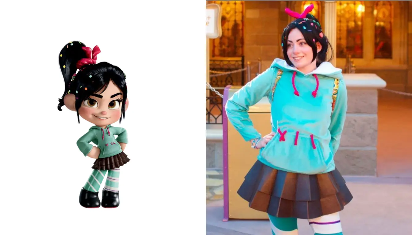 Inspirasi Kostum Halloween Wanita Vanellope von Schweets