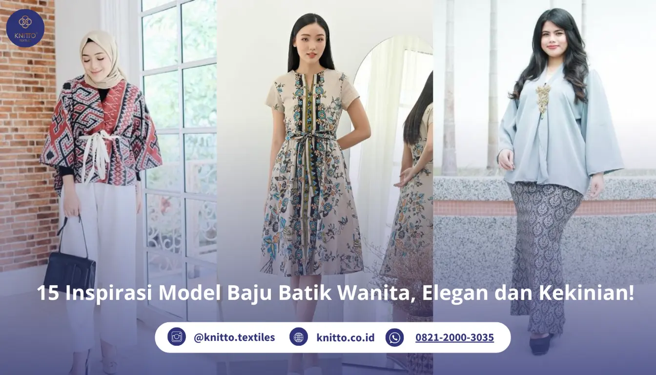 Inspirasi Model Baju Batik Wanita