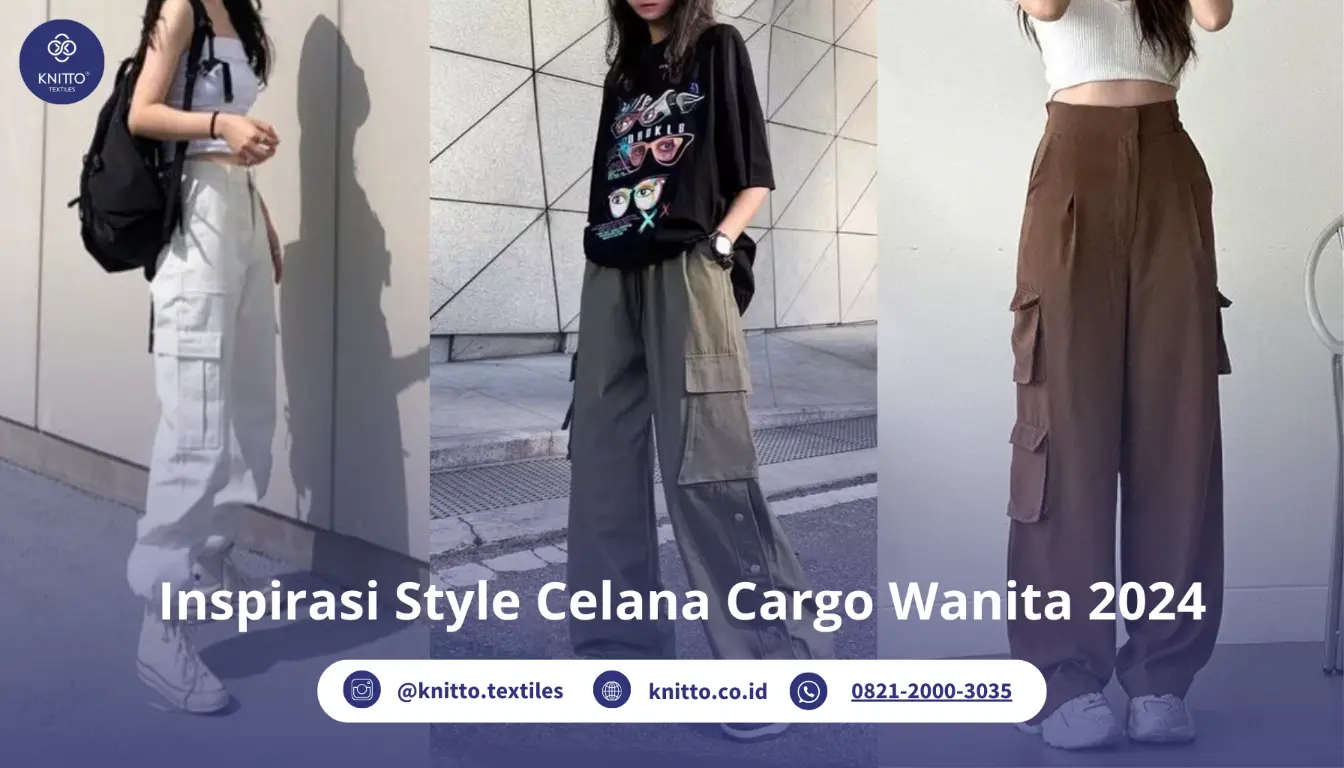 Inspirasi Style Celana Cargo Wanita