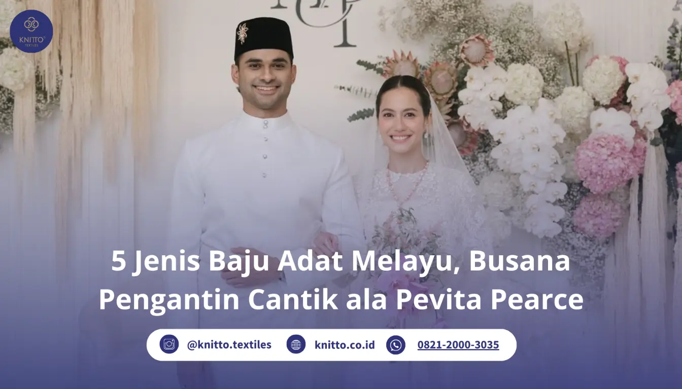 Jenis Baju Adat Melayu, Busana Pengantin yang Dikenakan Pevita Pearce