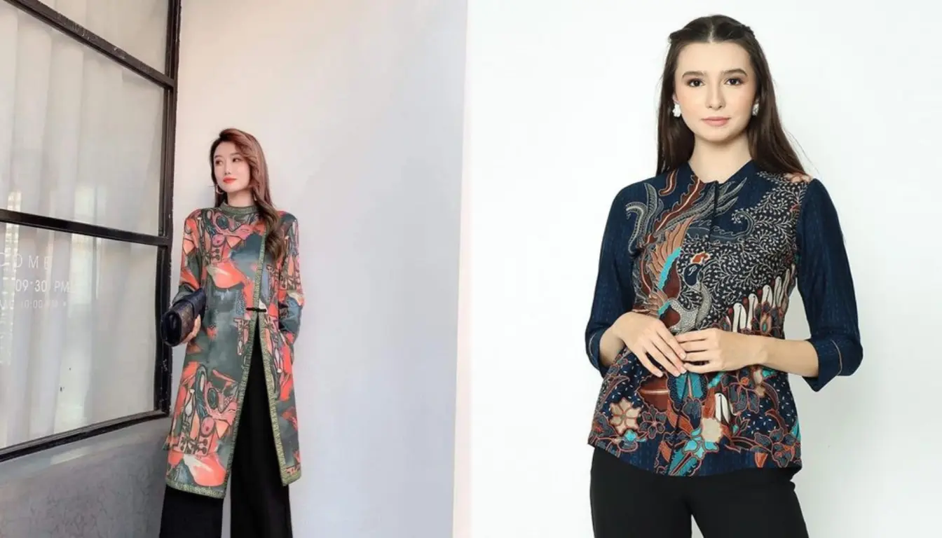 Model Baju Batik Wanita Kantor