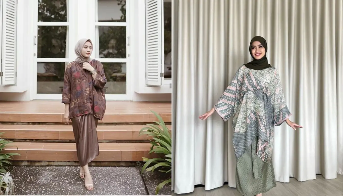 Model Baju Batik Wanita Kondangan