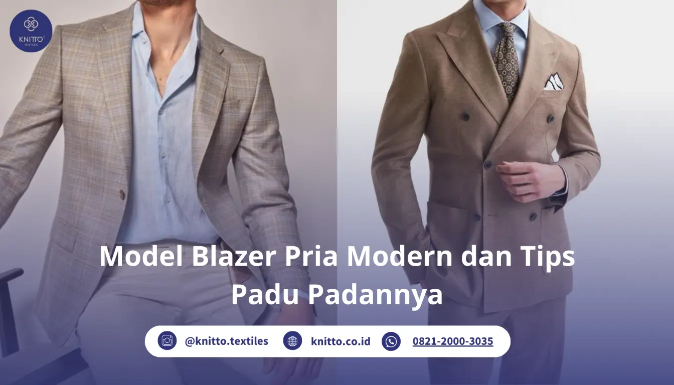 Model Blazer Pria Modern dan Tips Padu Padannya