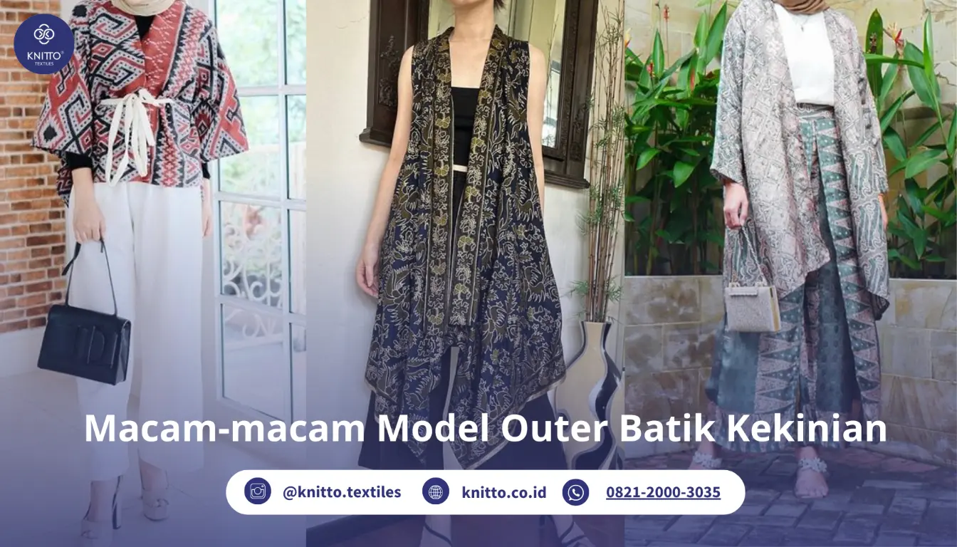 Model Outer Batik Kekinian yang Elegan