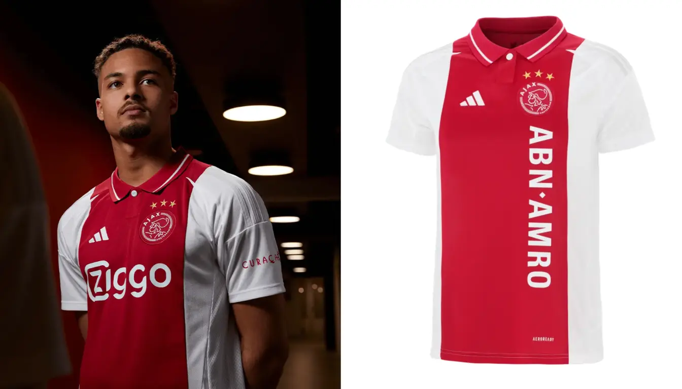 Potret Jersey Bola Kandang Ajax