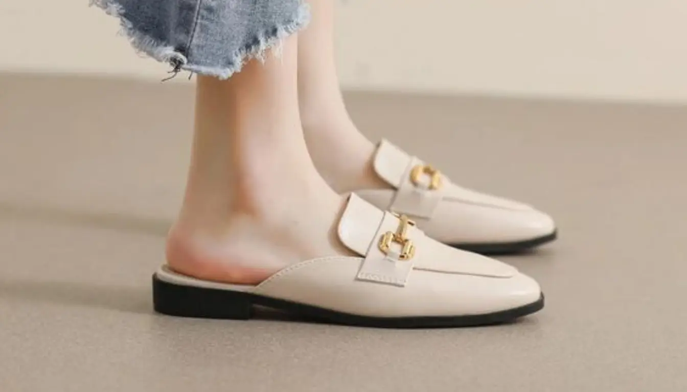 Sepatu Pantofel Wanita Mules Shoes