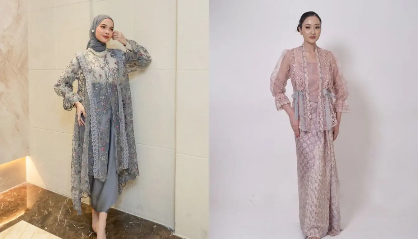 Model Kebaya Brokat Modern