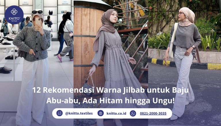 Baju Abu-abu Cocok dengan Jilbab Warna Apa?