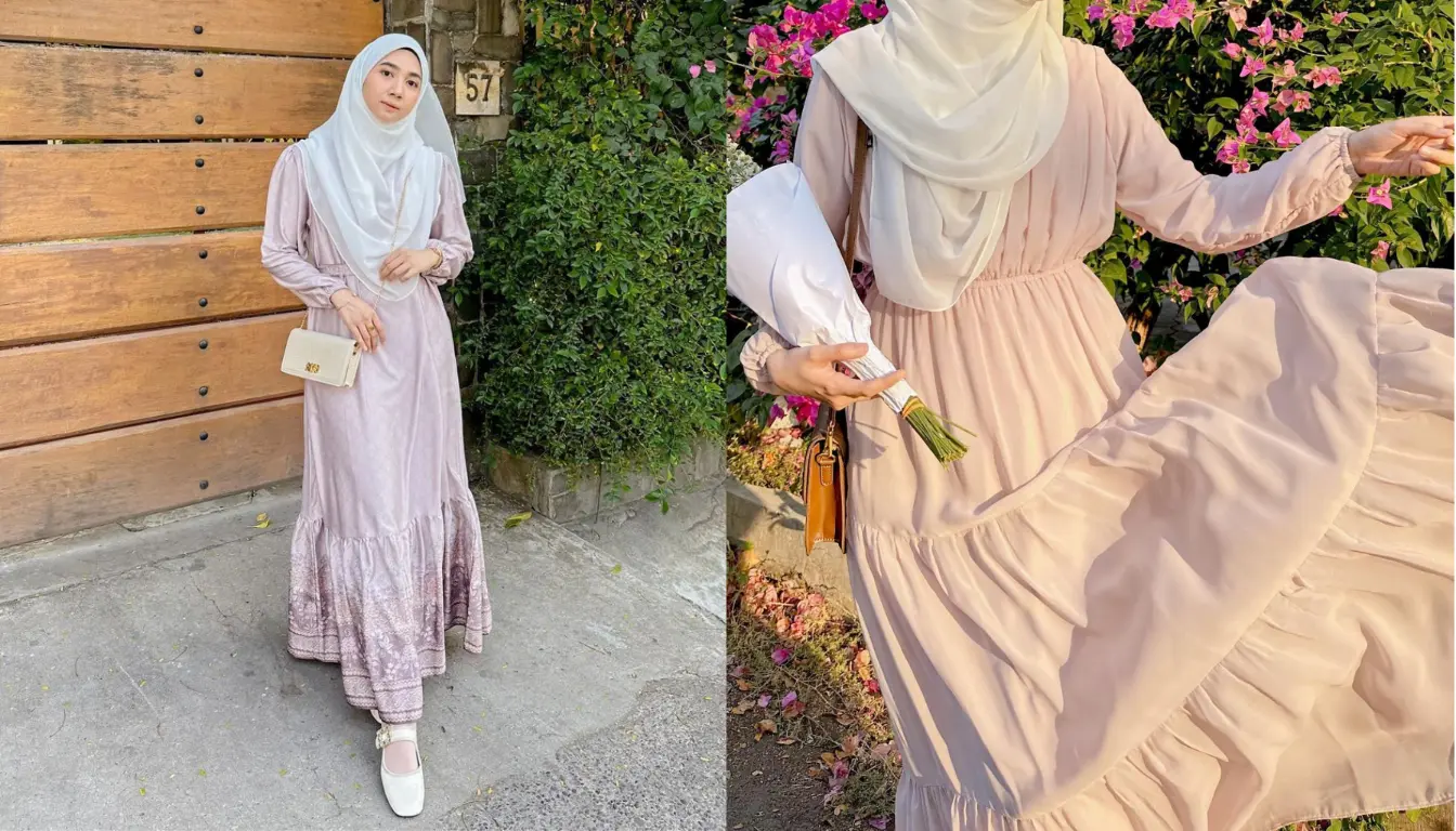 Ilustrasi Perpaduan Baju Pink Cocok dengan Jilbab Warna Apa (Sumber: Instagram.com/richaeu)