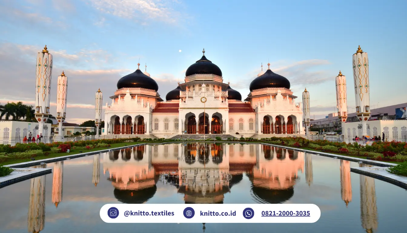 Potret Masjid Raya Baiturrahman Aceh