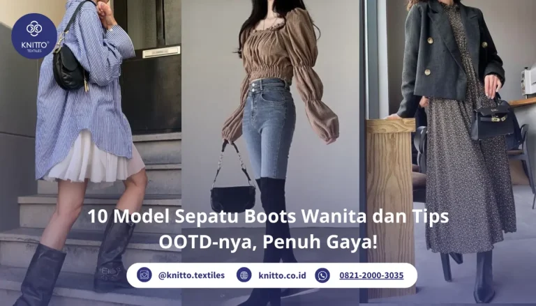 10 Model Sepatu Boots Wanita, Lengkap dengan Pilihan OOTD!