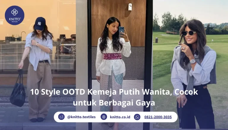 Style OOTD Kemeja Putih Wanita, Cocok untuk Berbagai Gaya