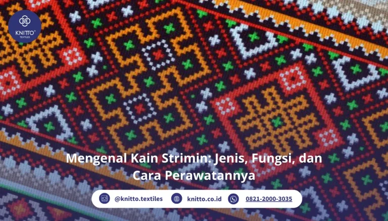 Mengenal Kain Strimin dan 4 Teknik Menyulam yang Bagus, Cek!