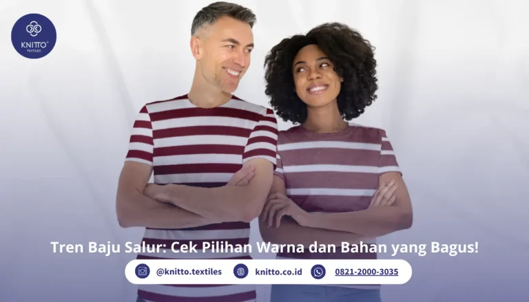 12 Model dan Warna Baju Salur yang Bagus, Pilih yang Mana?