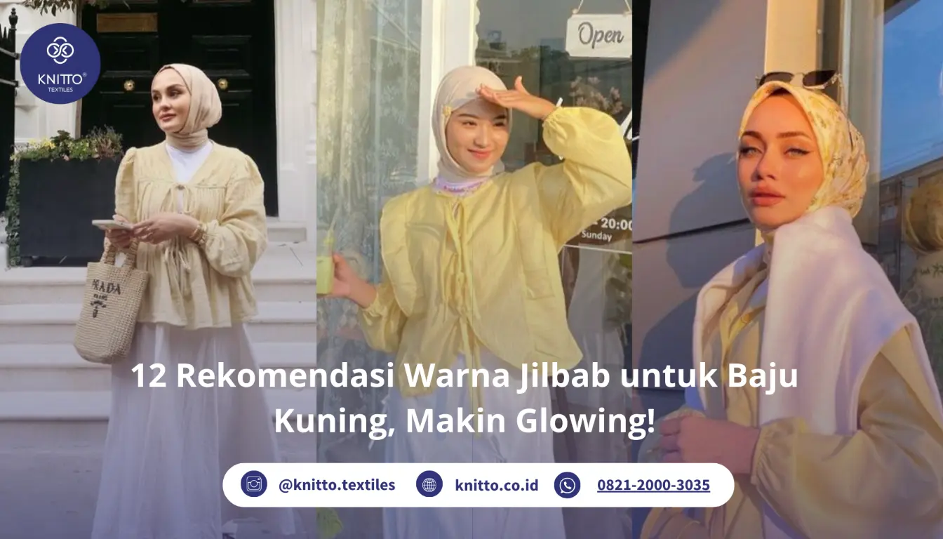 Baju Kuning Cocok dengan Jilbab Warna Apa? Coba 12 Warna Ini!