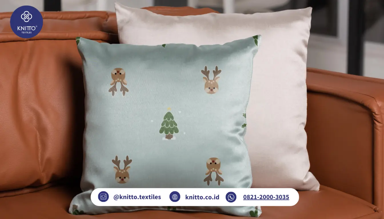 Ide DIY Dekorasi Natal Sarung Bantal