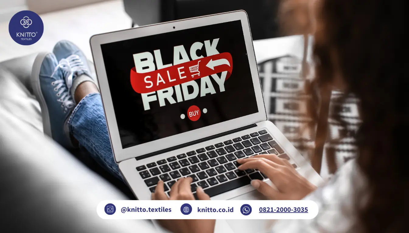 Ilustrasi Event 'Black Friday' yang Pas untuk Flash Sale