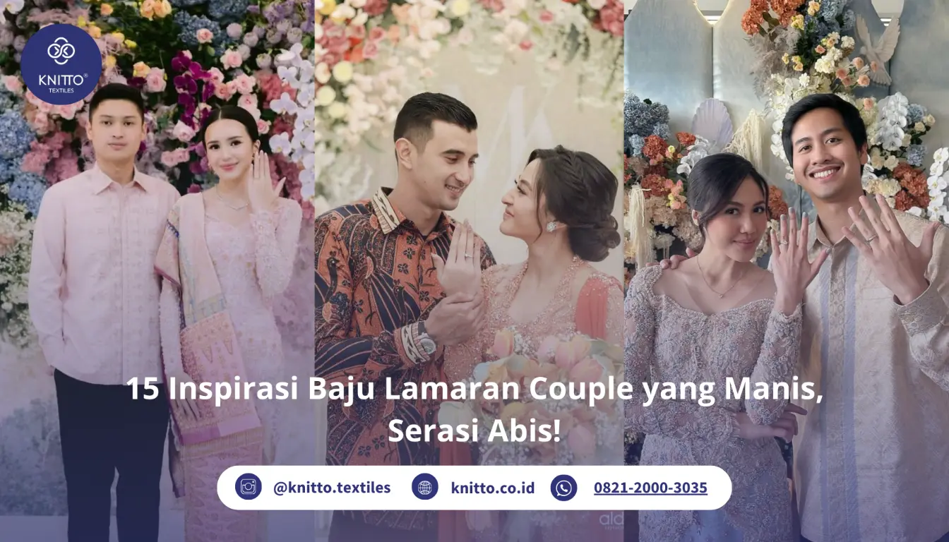 Inspirasi Baju Lamaran Couple yang Manis