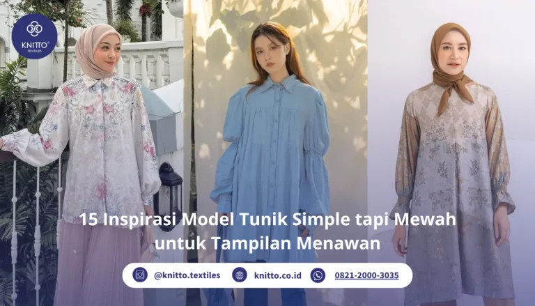 Inspirasi Model Tunik Simple tapi Mewah yang Kekinian, Cek Yuk!