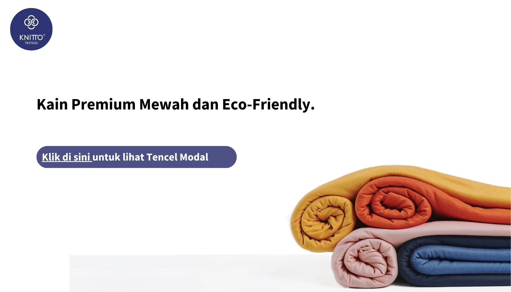 kain tencel modal blended with cotton