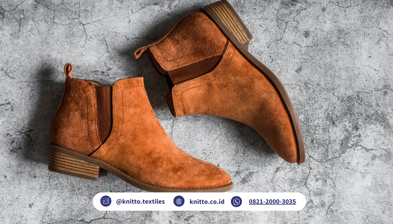 ilustrasi sepatu chelsea boots