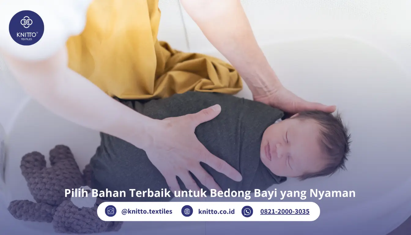 7 Rekomendasi Bahan Bedong Bayi yang Aman dan Nyaman, Catat!