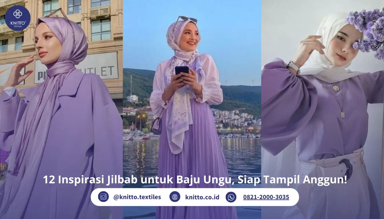 Baju Ungu Cocok dengan Jilbab Warna Apa? Lihat Inspirasinya di sini! (Sumber: Pinterest)