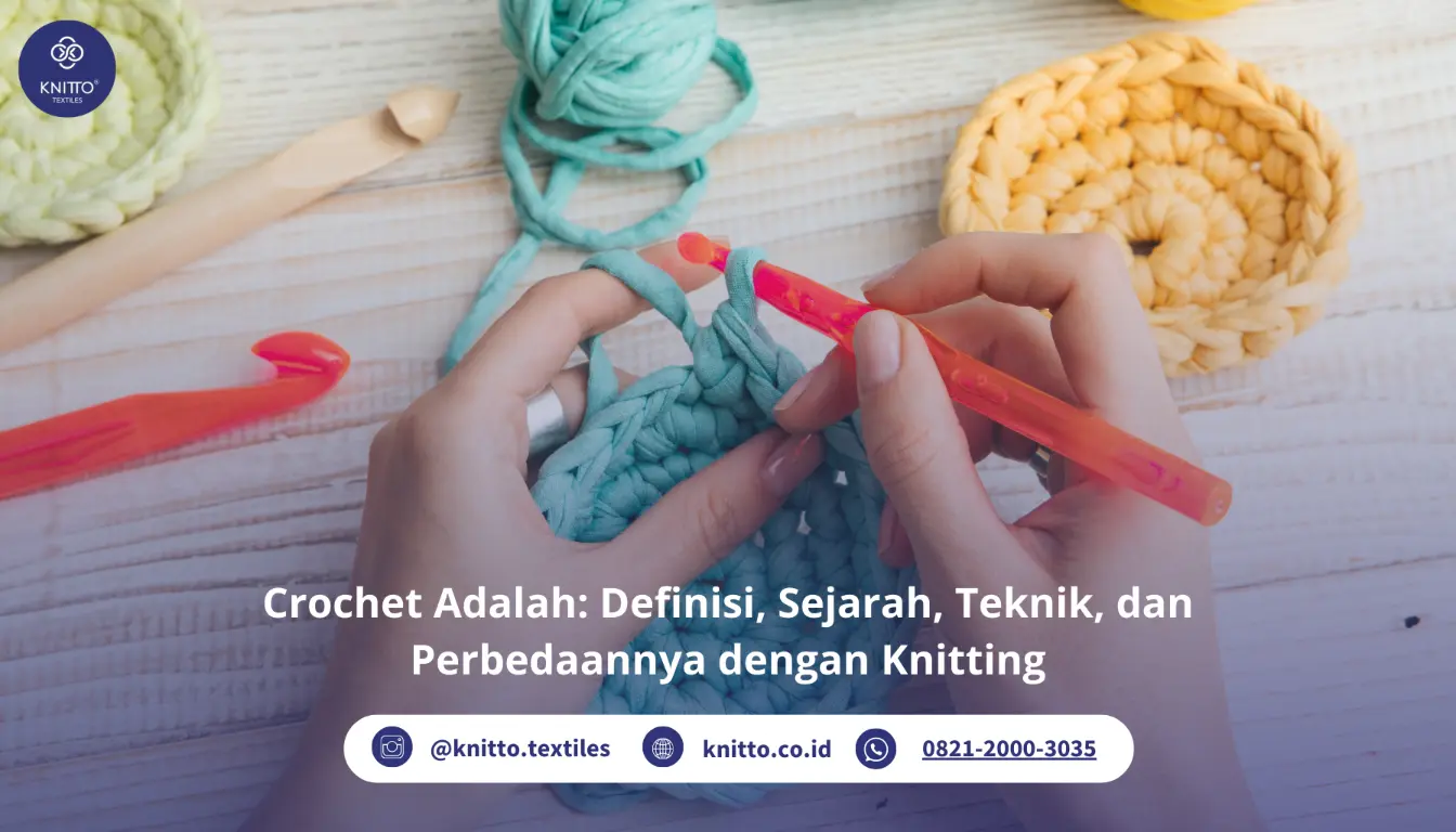 Ilustrasi Crochet Adalah Merajut