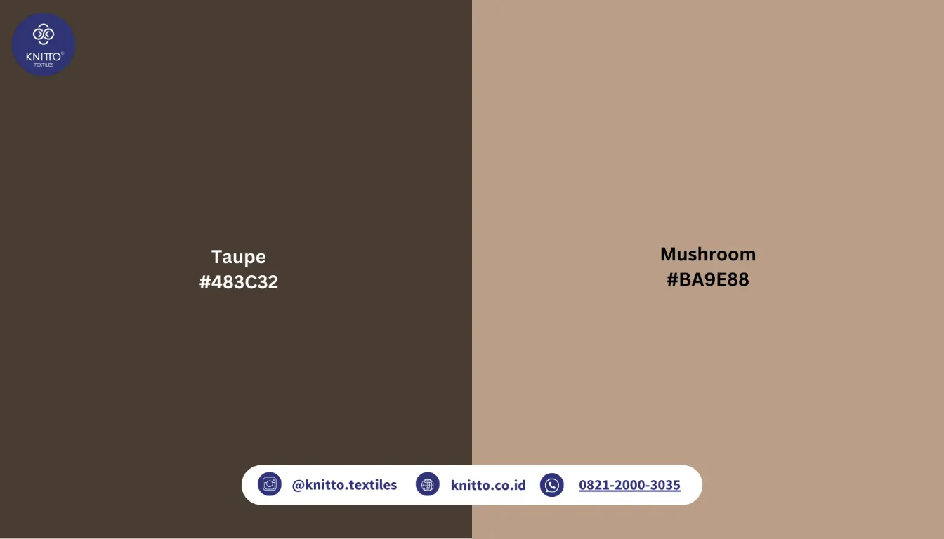 Perbedaan Taupe dengan Mushroom