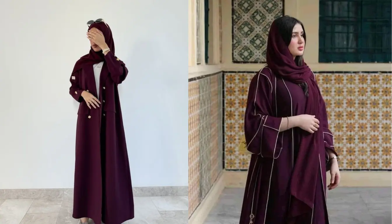 Burgundy sebagai Rekomendasi Warna Baju Lebaran 2025