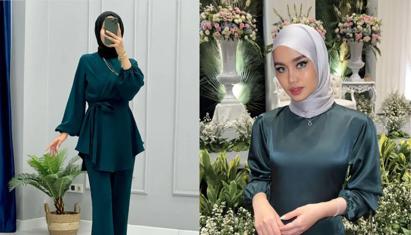 Emerald Green sebagai Rekomendasi Warna Baju Lebaran 2025