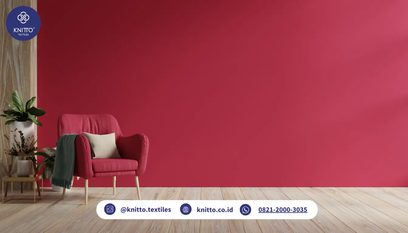 Ilustrasi Penggunaan Warna Magenta pada Desain Interior