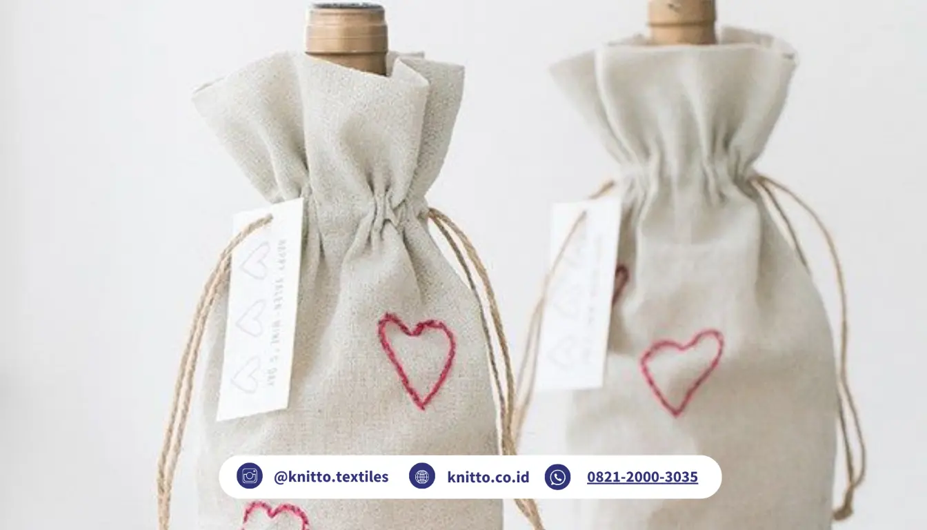 Kemasan Hadiah Valentine Istimewa dari Kain Linen