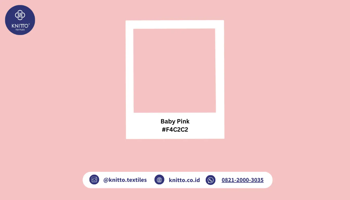 Kode HEX untuk Warna Baby Pink