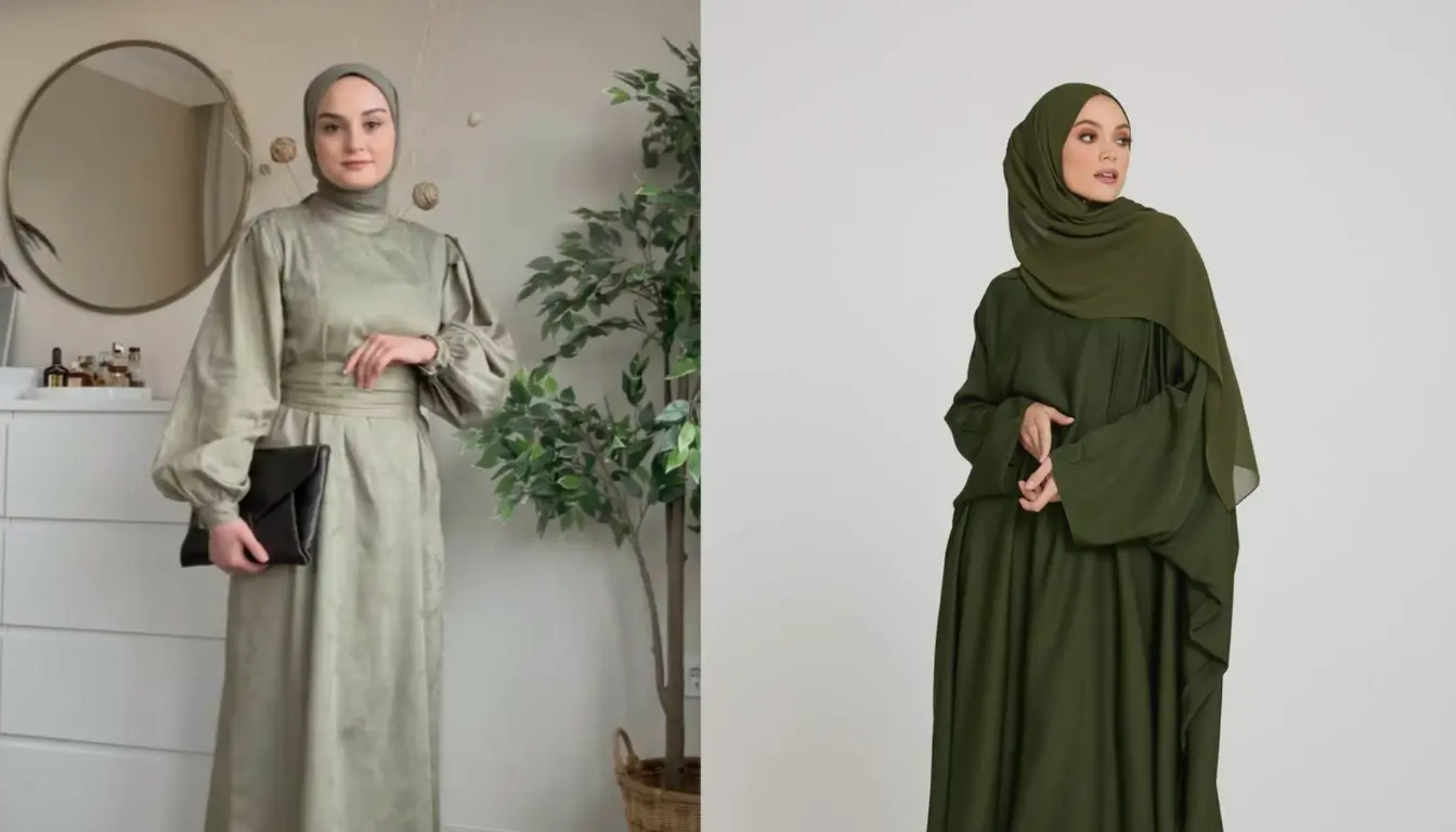 Olive Green sebagai Rekomendasi Warna Baju Lebaran 2025