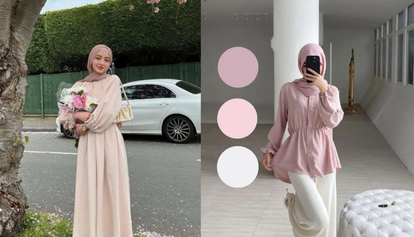 Soft Pink sebagai Rekomendasi Warna Baju Lebaran 2025