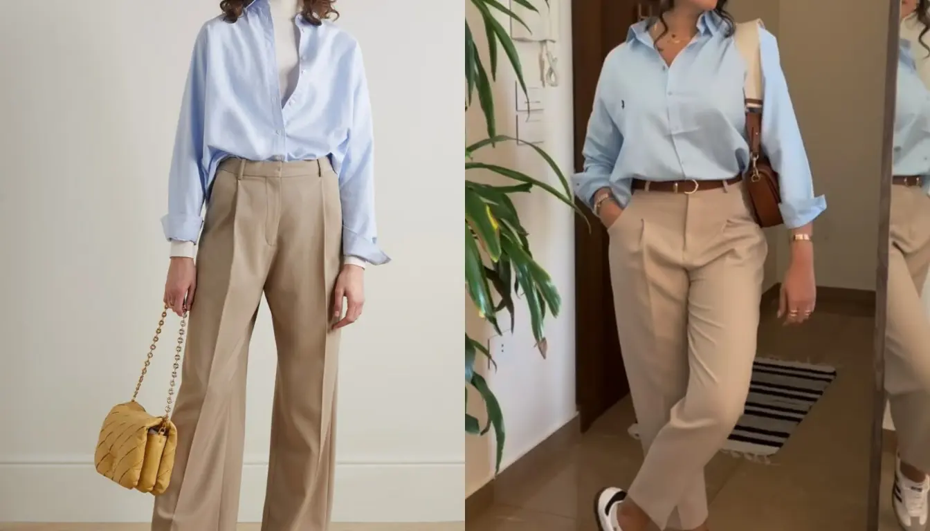 Perpaduan Warna Latte dengan Sky Blue Perpaduan Warna Latte dengan Sky Blue