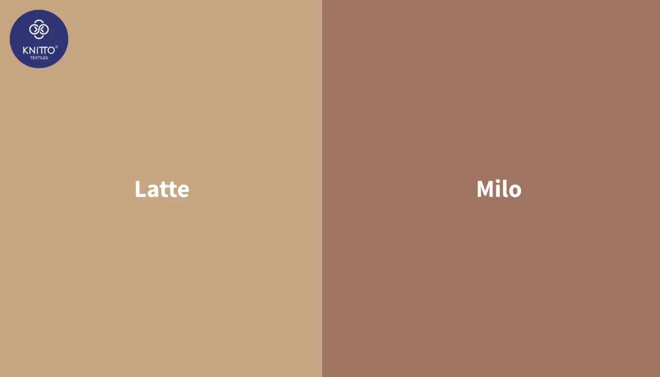 Perbedaan Warna Latte dengan Milo Perbedaan Warna Latte dengan Milo