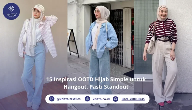 OOTD Hijab Simple untuk Hangout