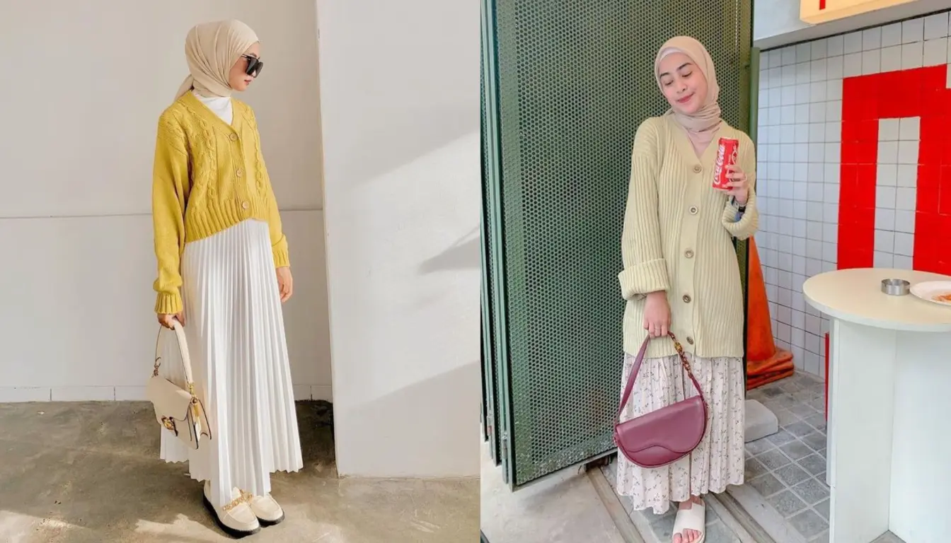 Sweater Rajut dan Rok Sweater Rajut dan Rok