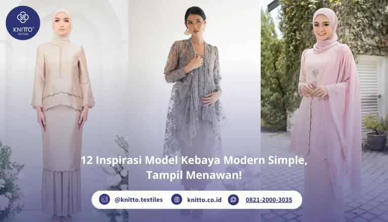 12 Inspirasi Moden Kebaya Modern Simple