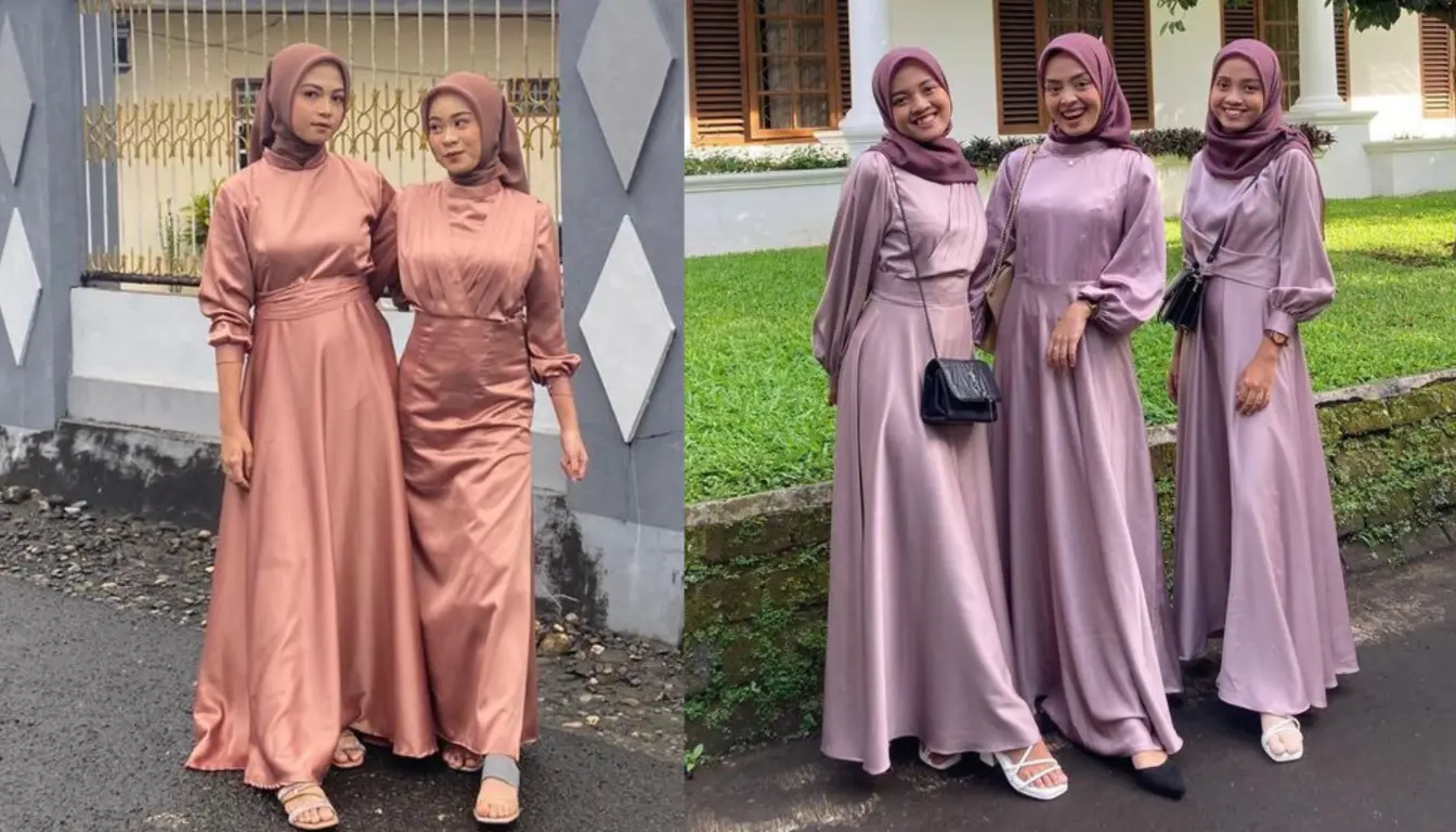 Baju Couple Kondangan Bahan Satin Baju Couple Kondangan Bahan Satin